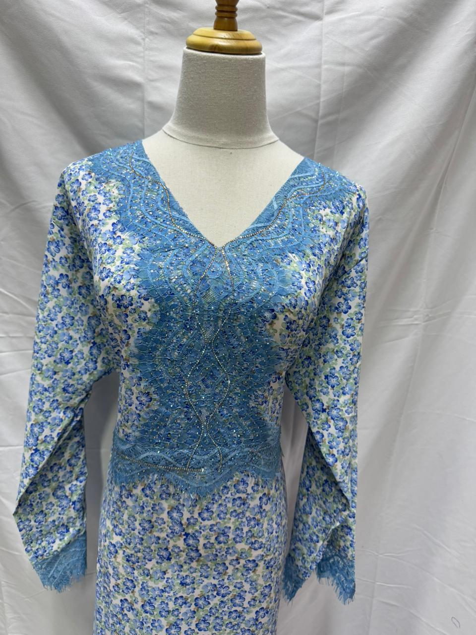 Skada Full sleeve - Blue color