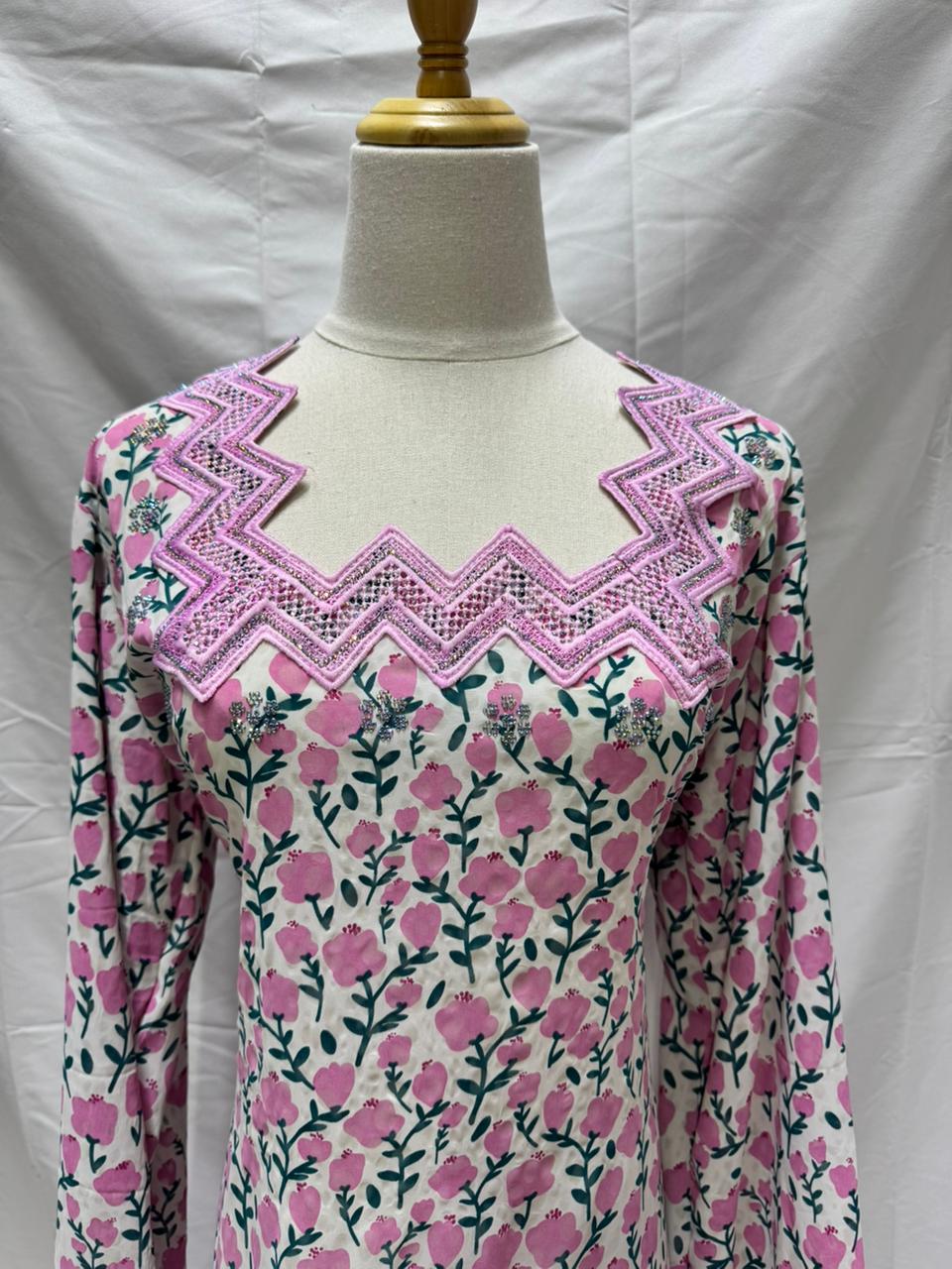 Cotton Full sleeve - Pink